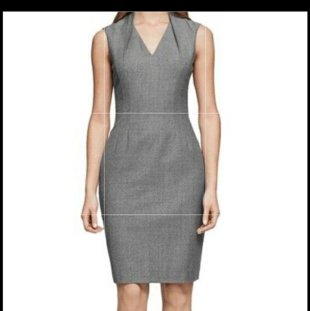 Reiss gray dress